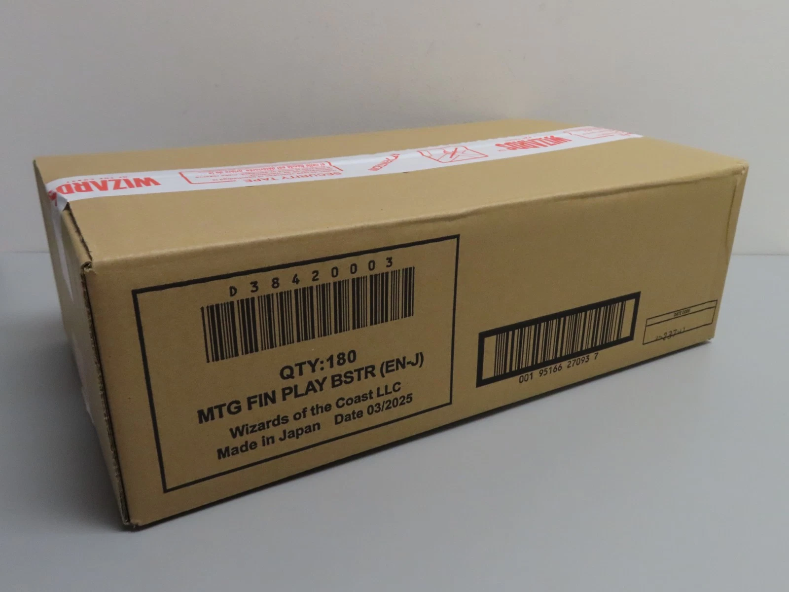 2025 Magic The Gathering Final Fantasy Factory Sealed Play Booster Box Case (b)