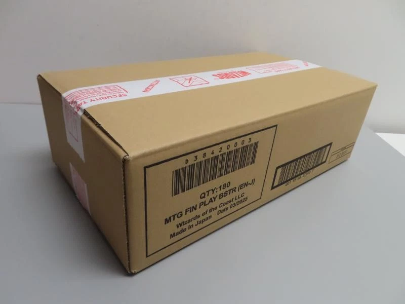 2025 Magic The Gathering Final Fantasy Factory Sealed Play Booster Box Case (b)