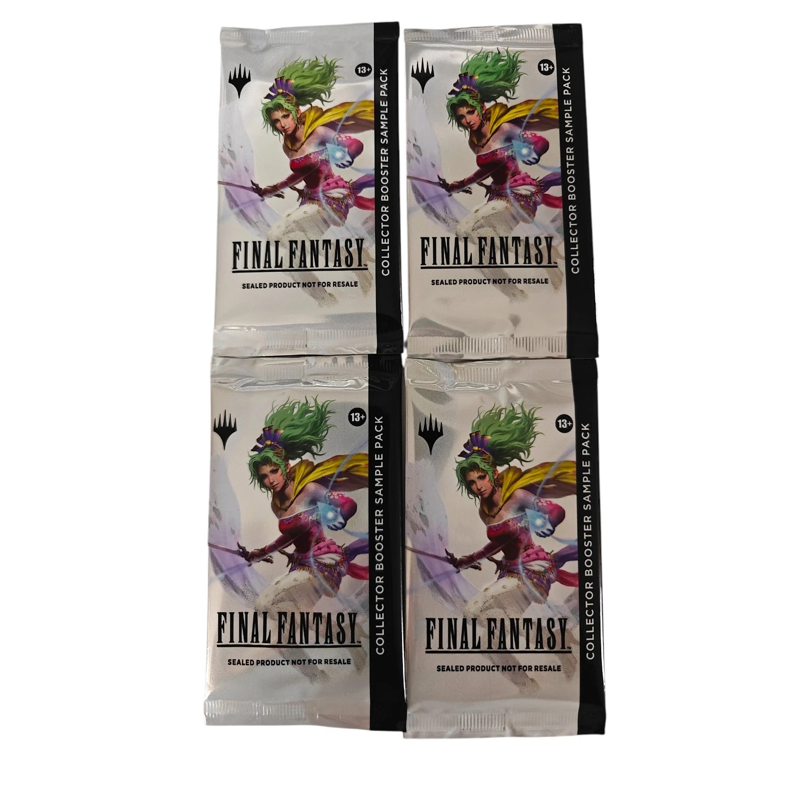 4x FINAL FANTASY - MTG - Collector Booster SAMPLE PACK Sealed