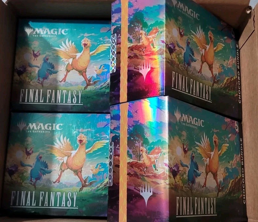 4x Magic The Gathering Final Fantasy Chocobo Bundle