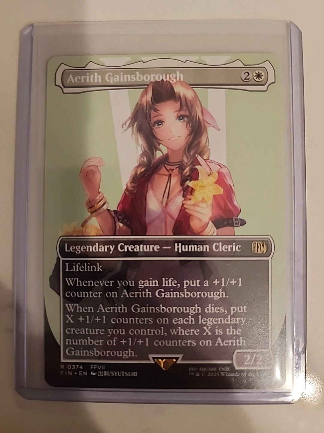 Aerith Gainsborough (Borderless) Final Fantasy Regular