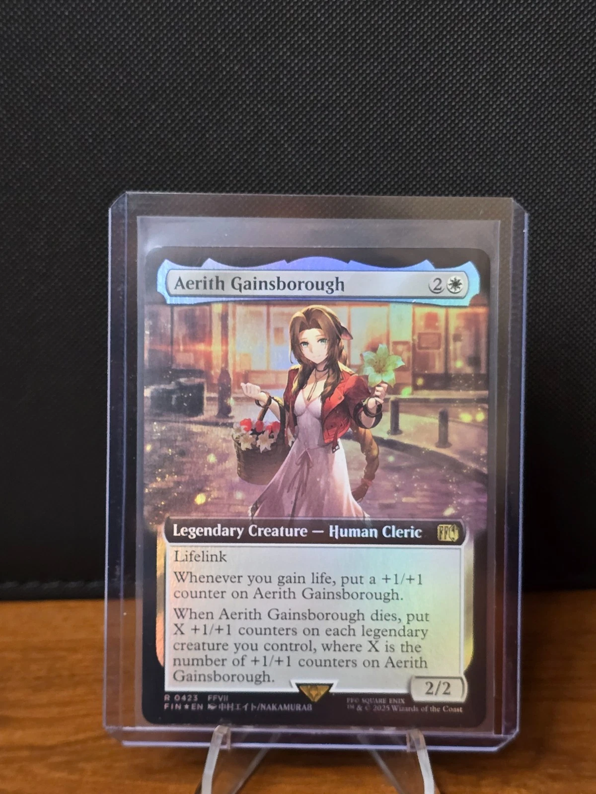Aerith Gainsborough [Extended Art Foil] #423 Magic Final Fantasy