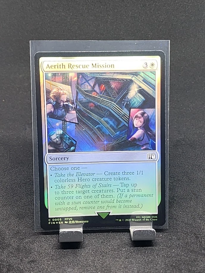 Aerith Rescue Mission Foil FINAL FANTASY NM
