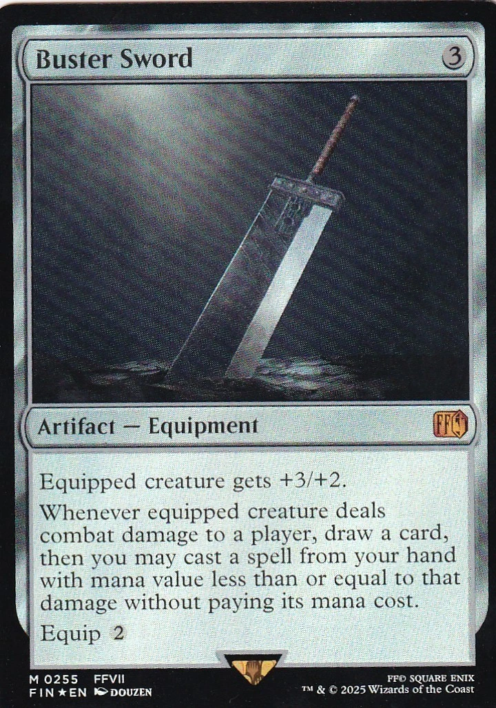 Buster Sword Final Fantasy Regular