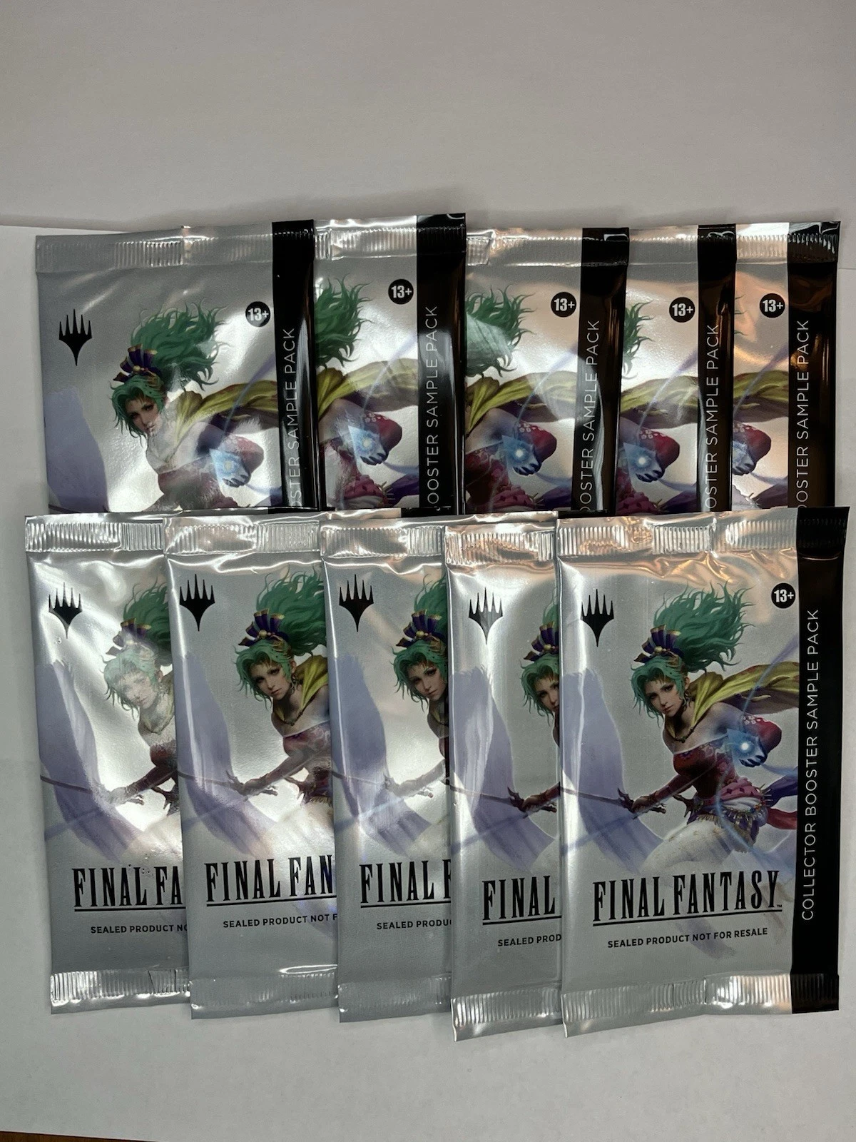Final Fantasy 10X Collector Booster Sample Packs SEALED MTG