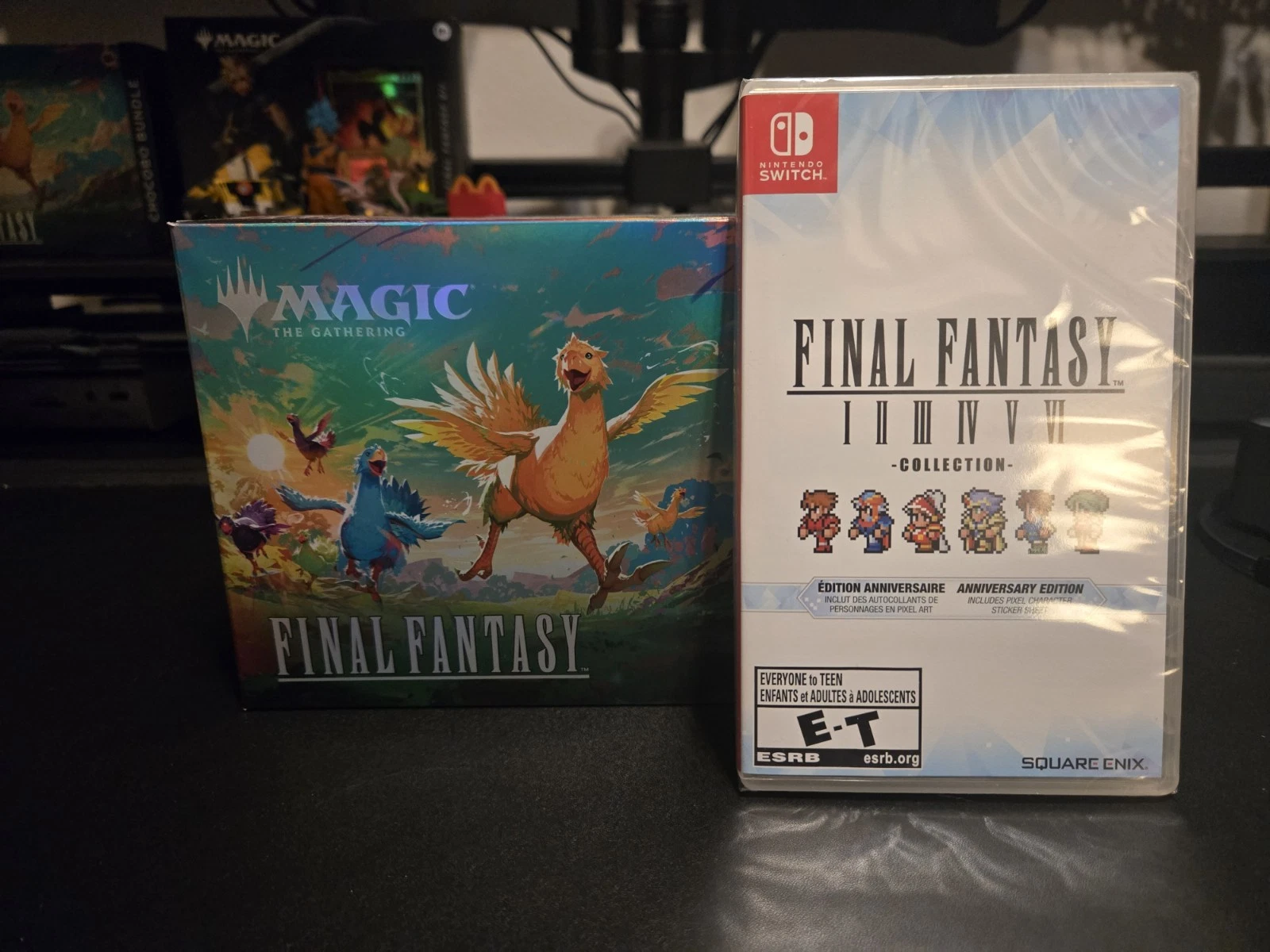 Final Fantasy Chocobo MTG Bundle + Nintendo Switch FF Collection (New)