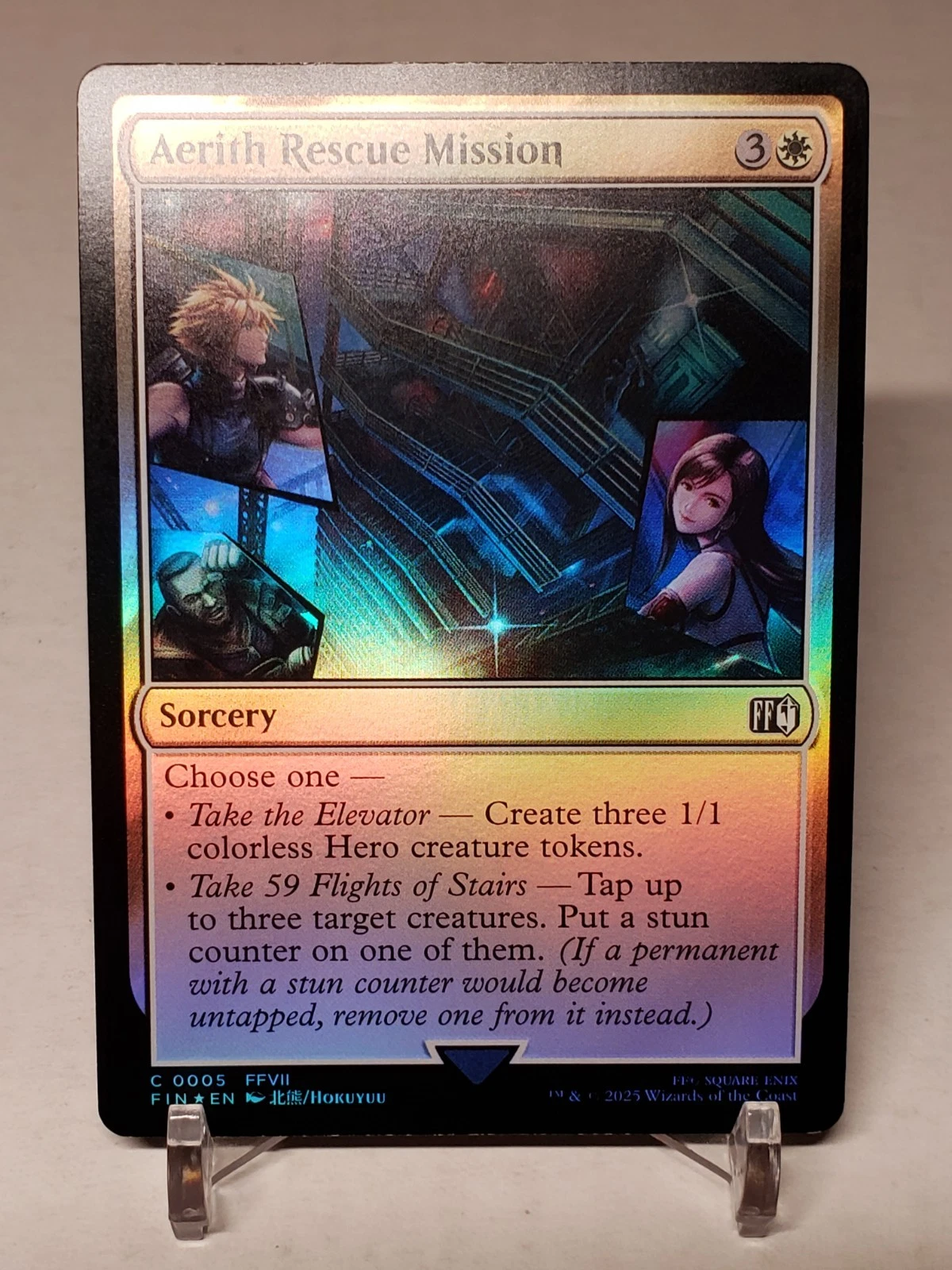 Final Fantasy Foil: Aerith Rescue Mission