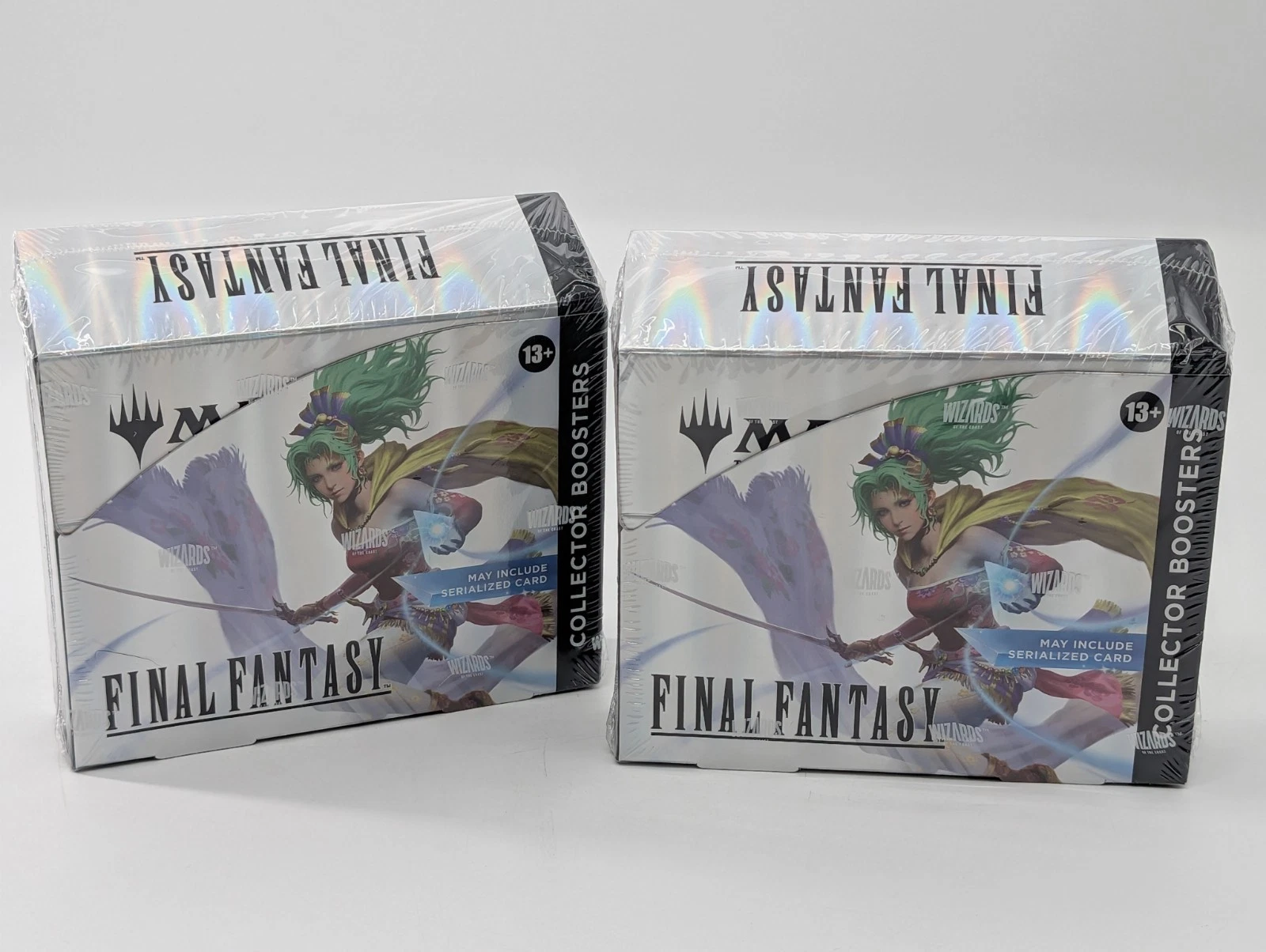 LOT of (2) Magic The Gathering MTG Final Fantasy Collector Booster Boxes SEALED