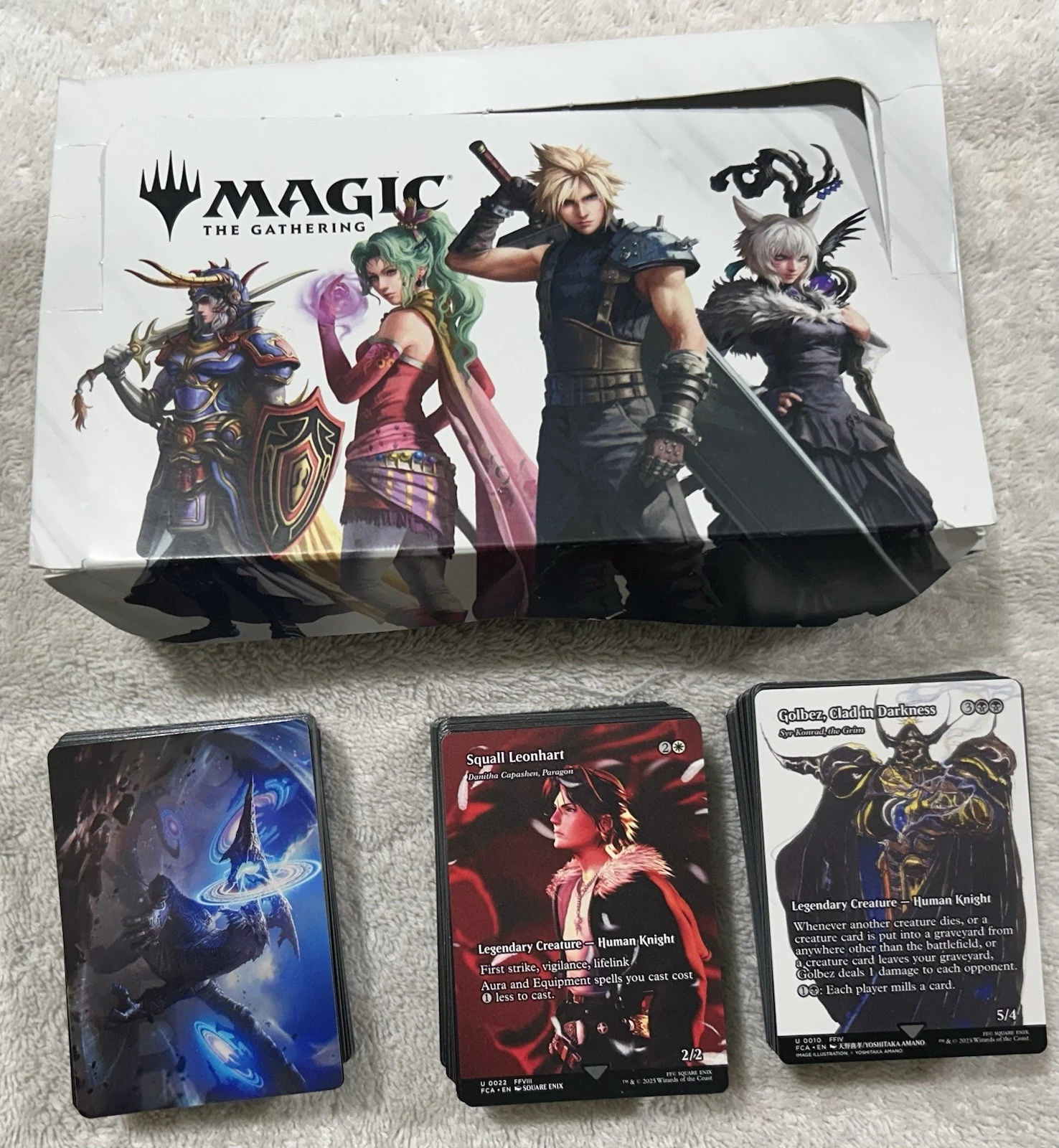 Magic the Gathering Final Fantasy 300+ NM Cards from Booster Box MTG