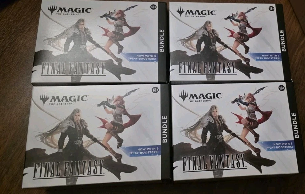 Magic The Gathering Final Fantasy Booster Bundle New Sealed X4