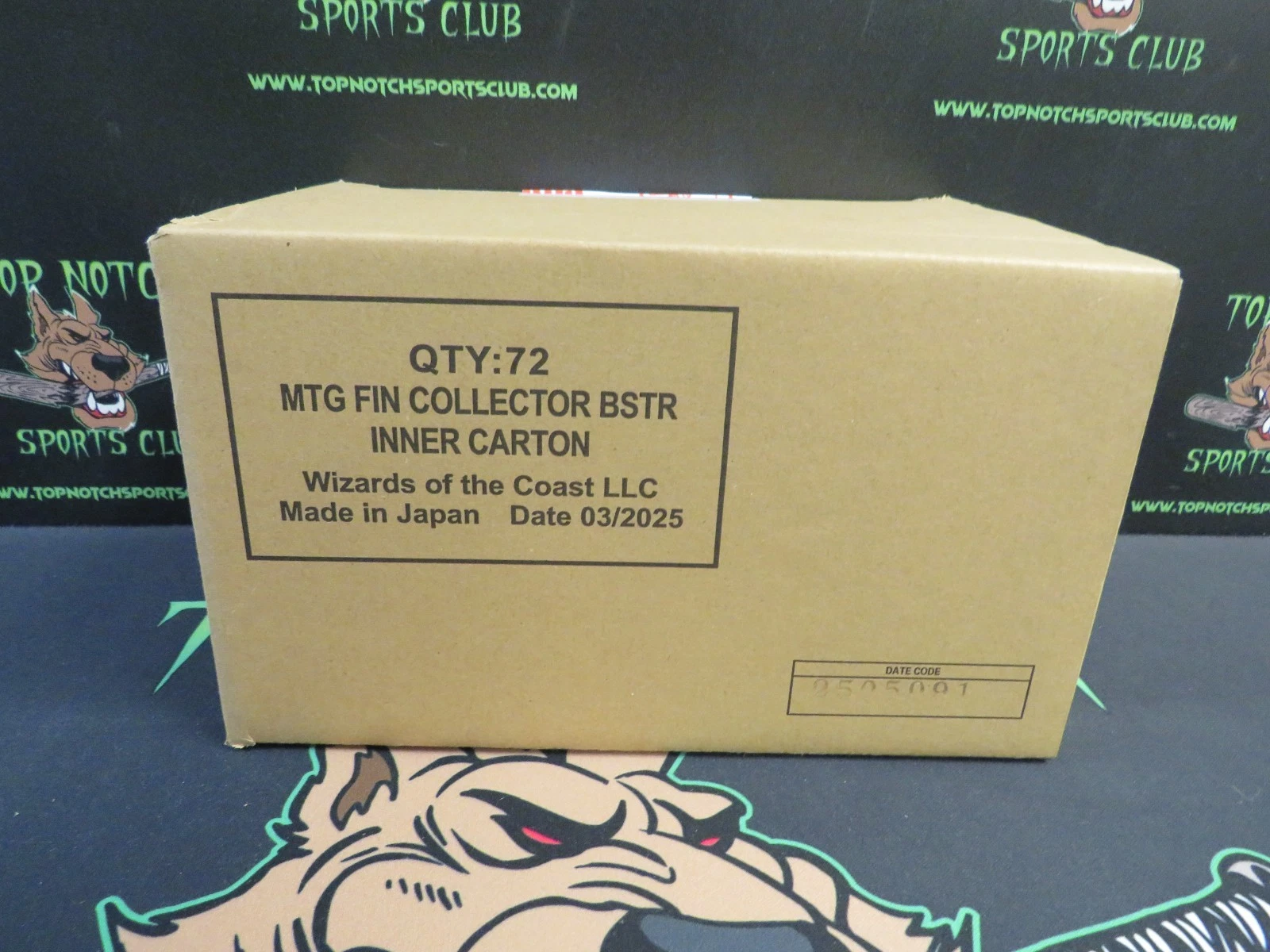 MAGIC THE GATHERING FINAL FANTASY COLLECTOR BOOSTER 6 BOX INNER SEALED CASE CG4