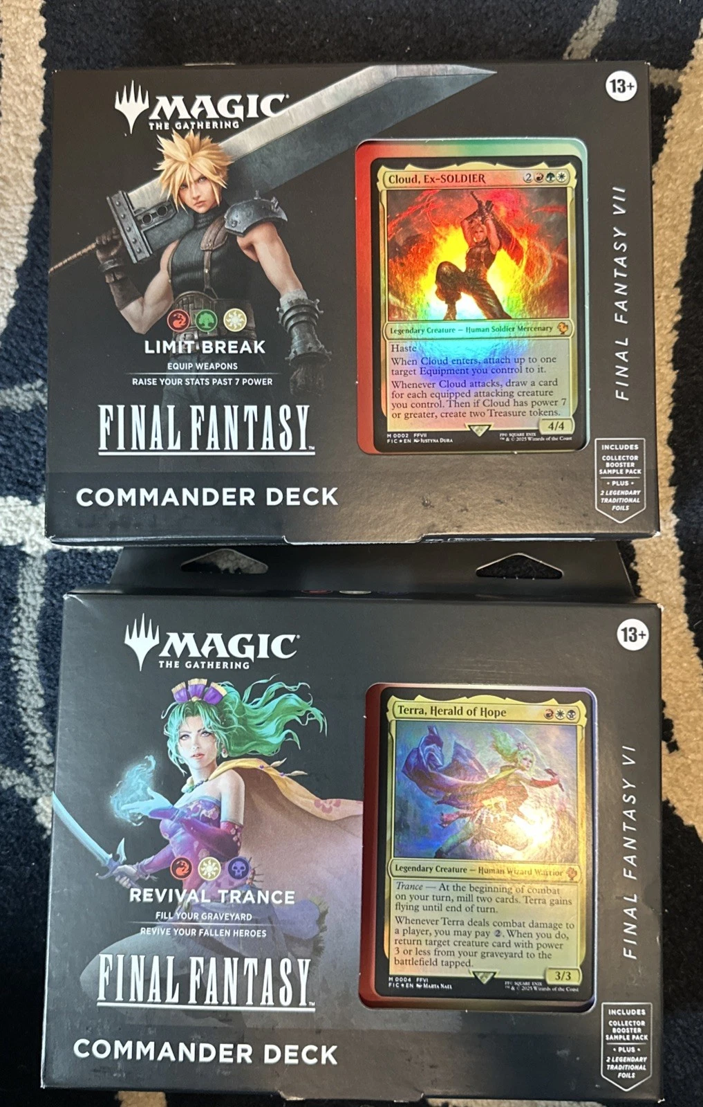 Magic The Gathering FINAL FANTASY Commander Deck Bundle(Set of All 4 Decks) NEW