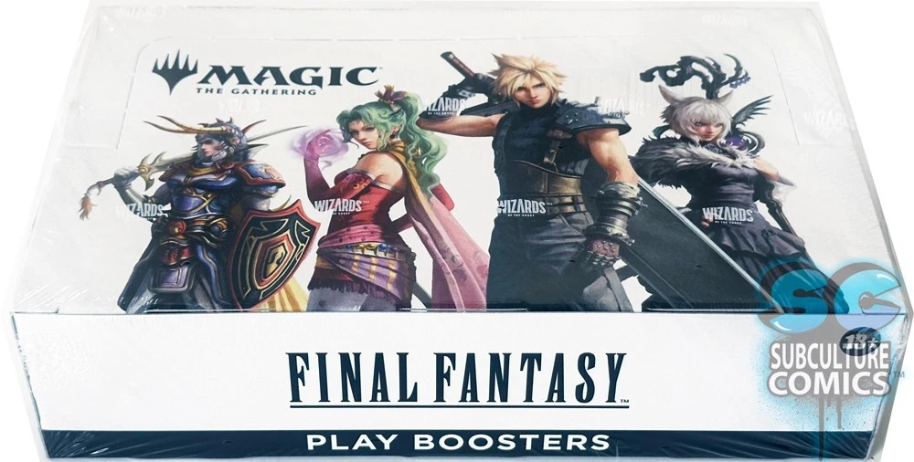 Magic the Gathering Final Fantasy Play Booster Box Factory Sealed 30 Packs