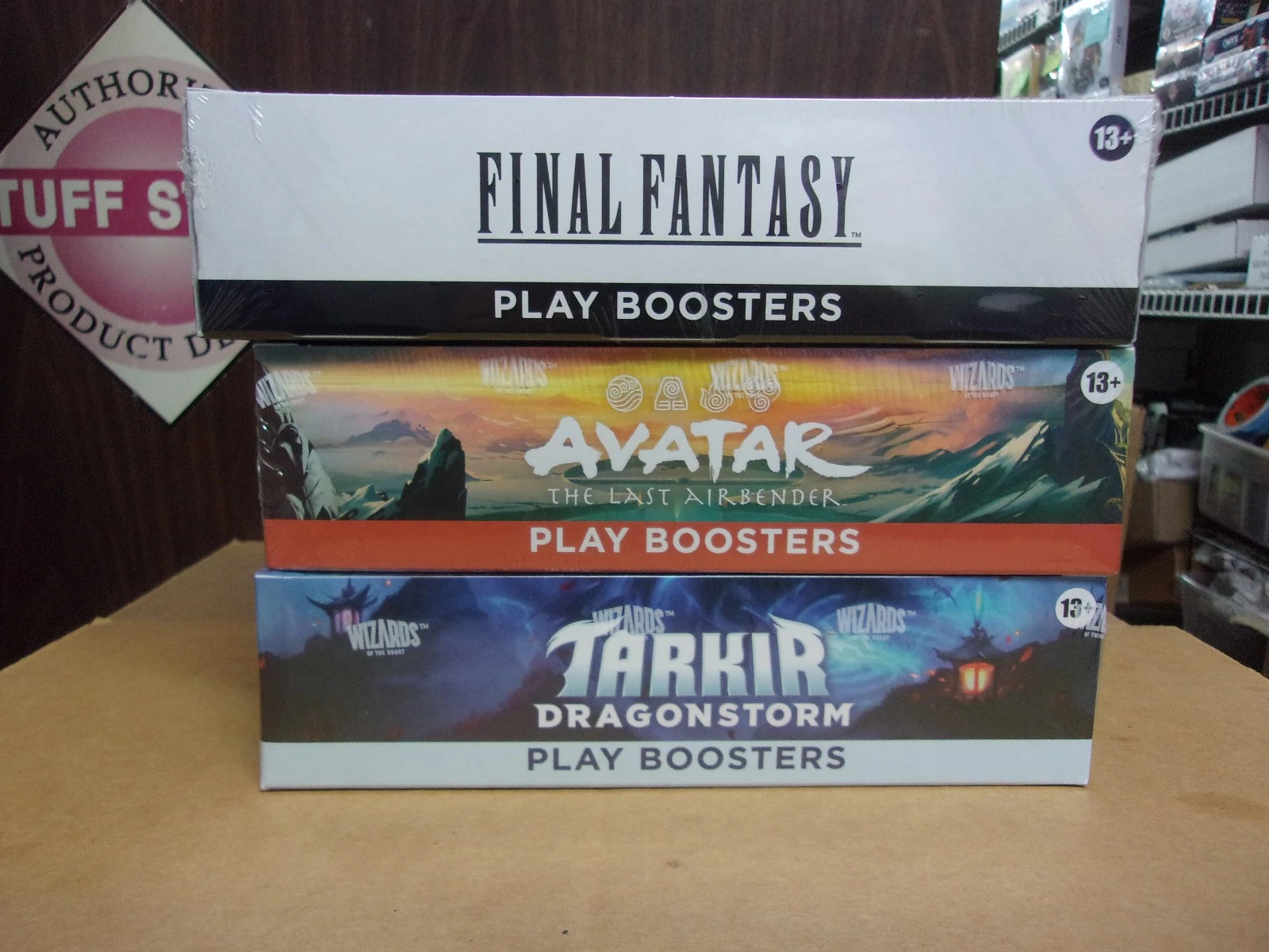 MTG AVATAR PLAY + TARKIR PLAY + FINAL FANTASY PLAY BOOSTER BOXES