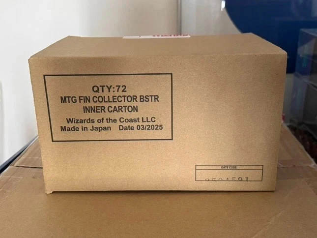 MTG Final Fantasy Collector CASE (6 sealed Collector Booster Boxes) RARE