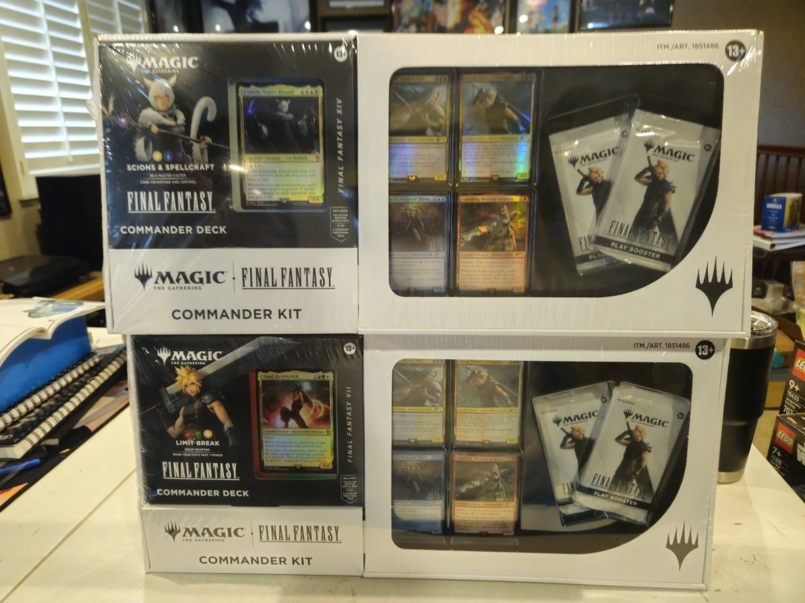 MTG Final Fantasy Costco Commander Deck bundle (Limit Break & Scions and Spell)