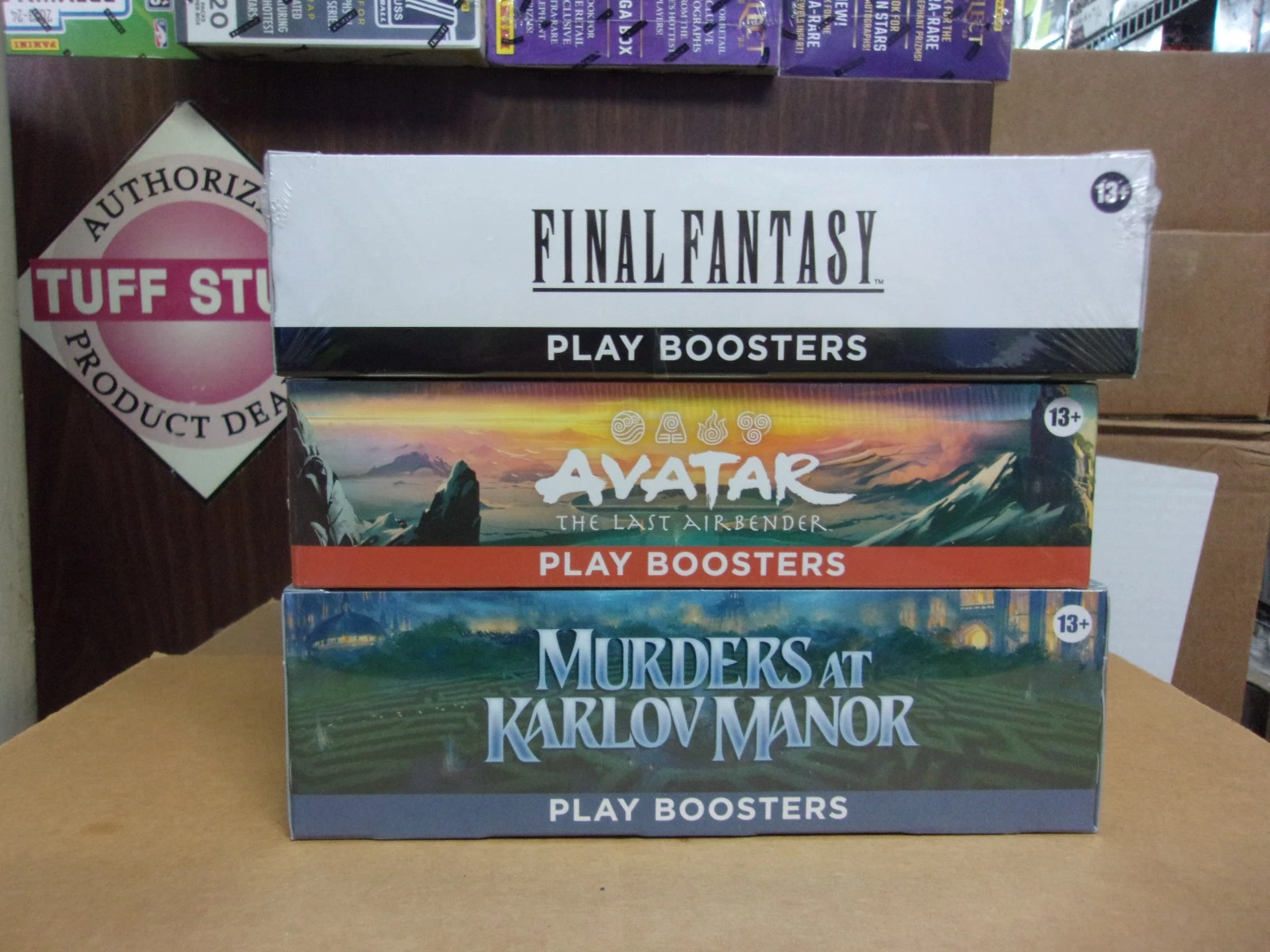 MTG FINAL FANTASY PLAY + AVATAR PLAY + MURDERS KARLOV PLAY BOOSTER BOXES