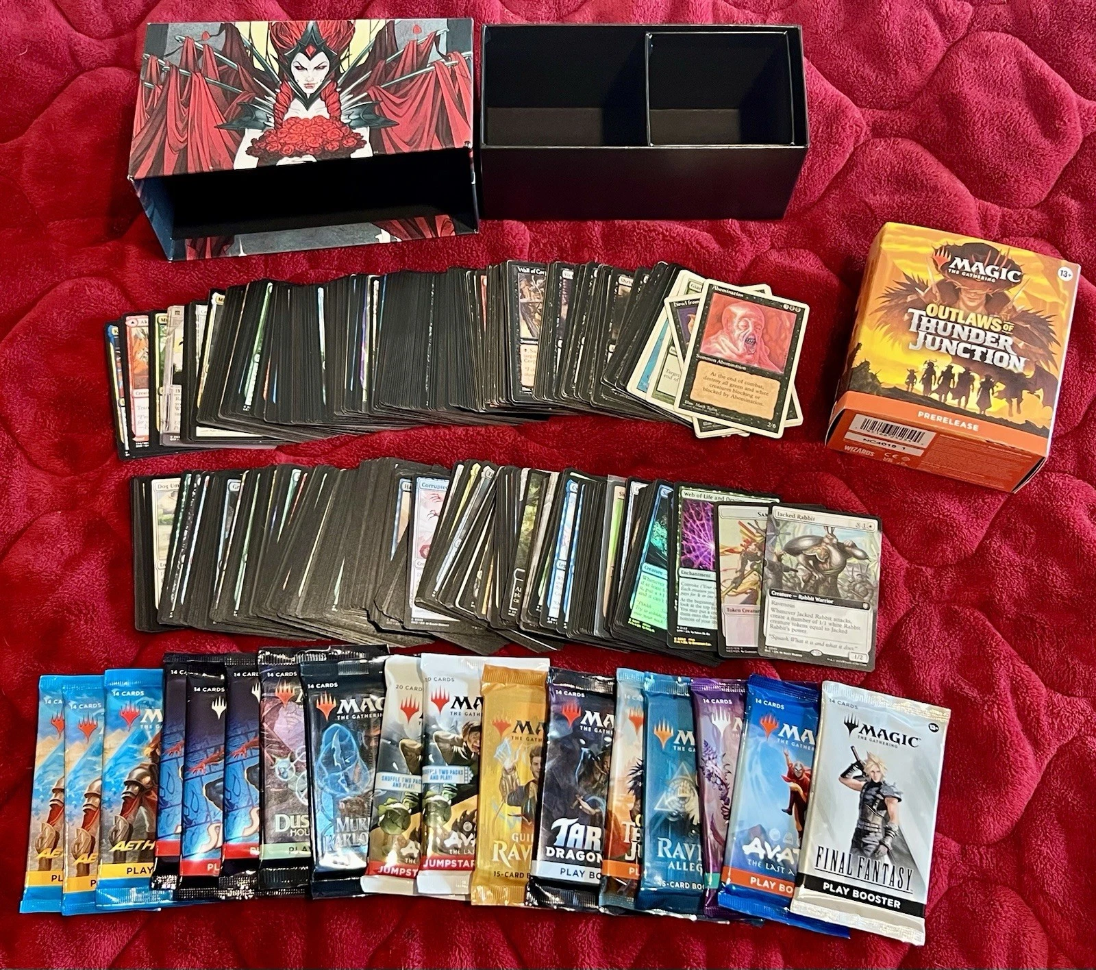 MTG - Magic The Gathering Bundle: Sealed Booster Packs (17), Prerelease, Singles