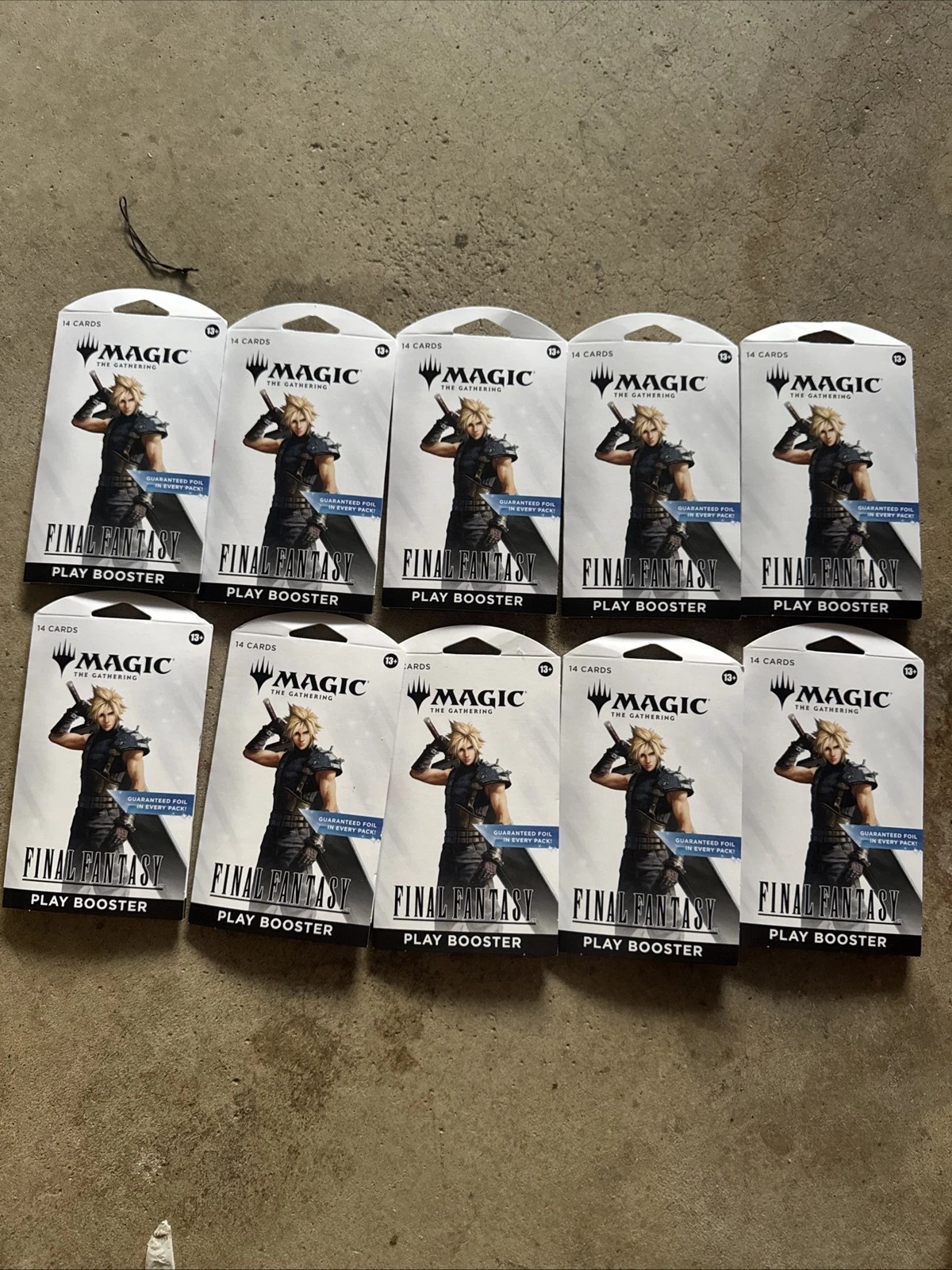 NEW LISTINGMagic The Gathering Final Fantasy 10 Play Booster Packs (MTG x FF) New