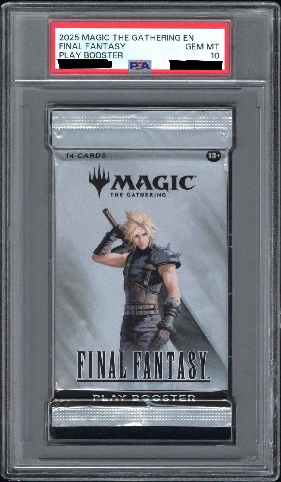 Psa 10 Magic The Gathering Final Fantasy Play Booster Pack