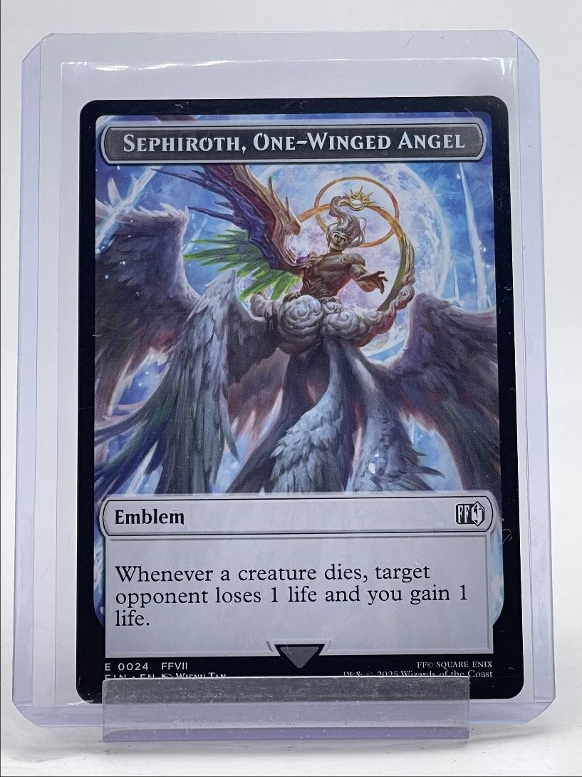 SEPHIROTH, ONE-WINGED ANGEL 2025 MAGIC THE GATHERING FINAL FANTASY Q0646