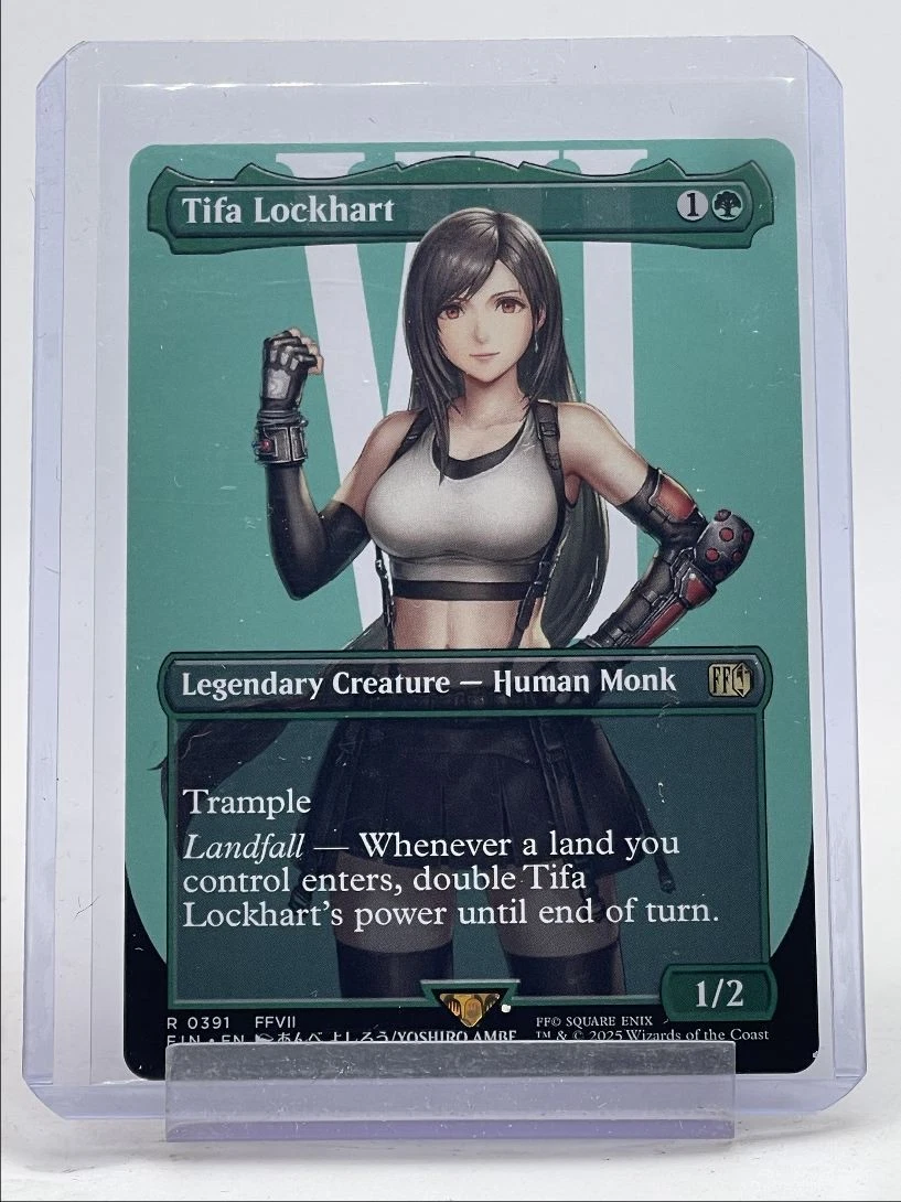 TIFA LOCKHART 2025 MAGIC THE GATHERING FINAL FANTASY RARE Q0646