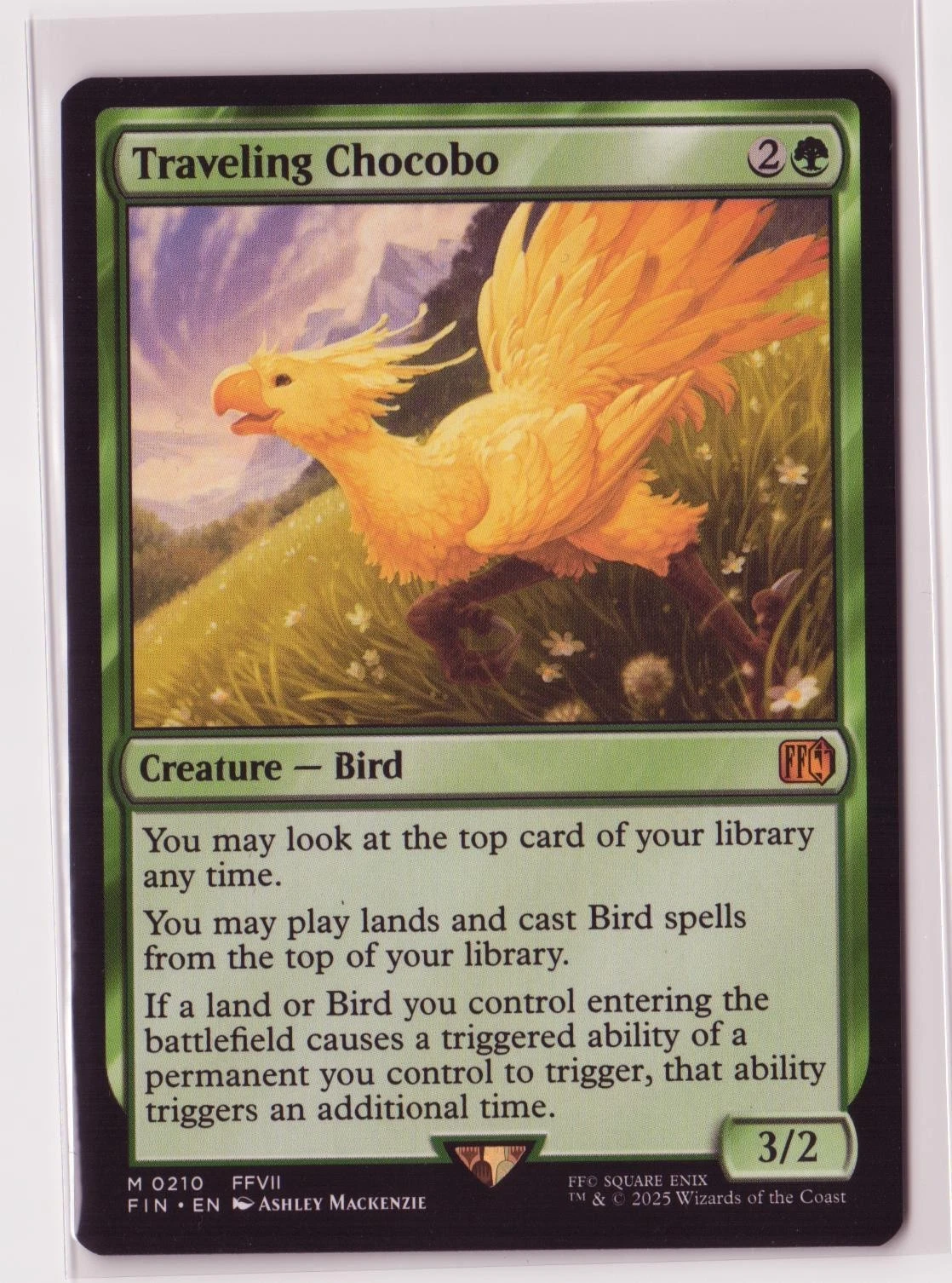 Traveling Chocobo #0210 Regular Final Fantasy MTG